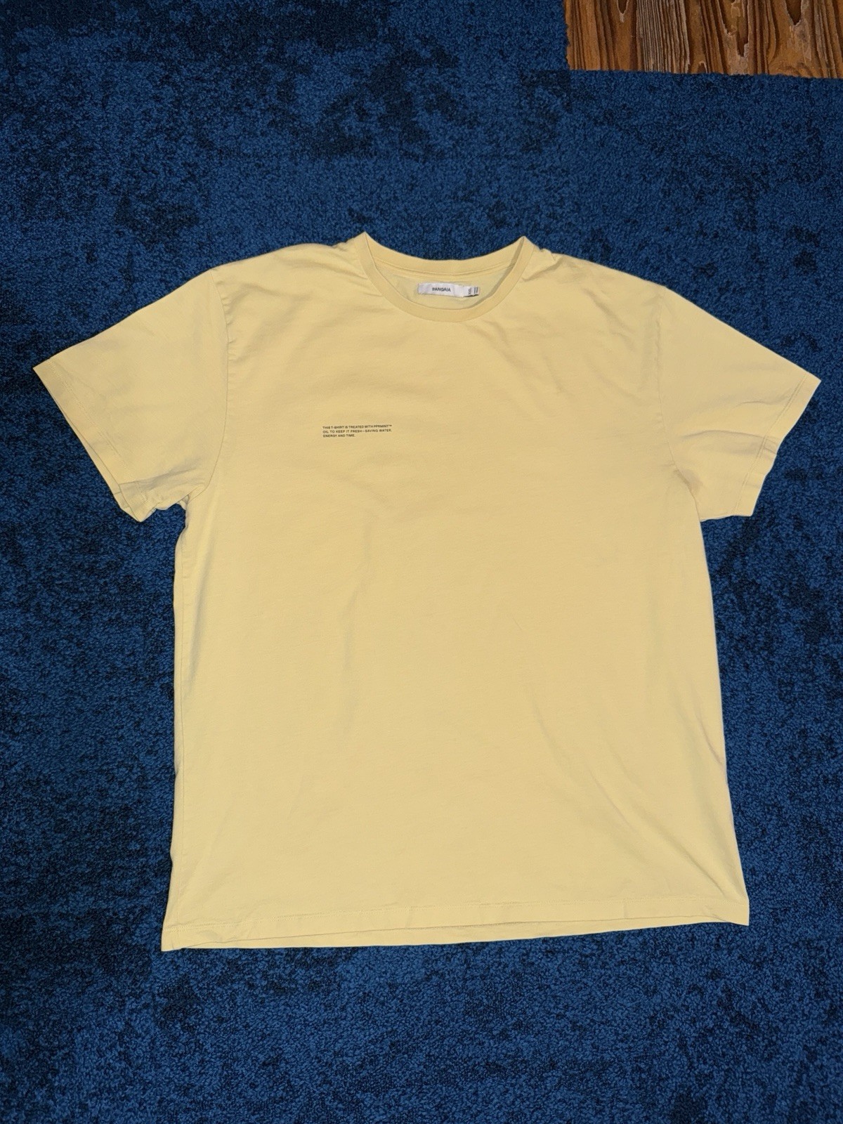 Pangaia Yellow Tshirt Sz XXL