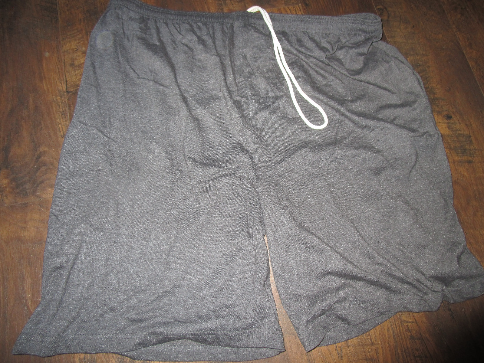 NEW CHAMPION MENS KNIT WORKOUT JERSEY SHORTS DARK GRAY 3XL / 3X