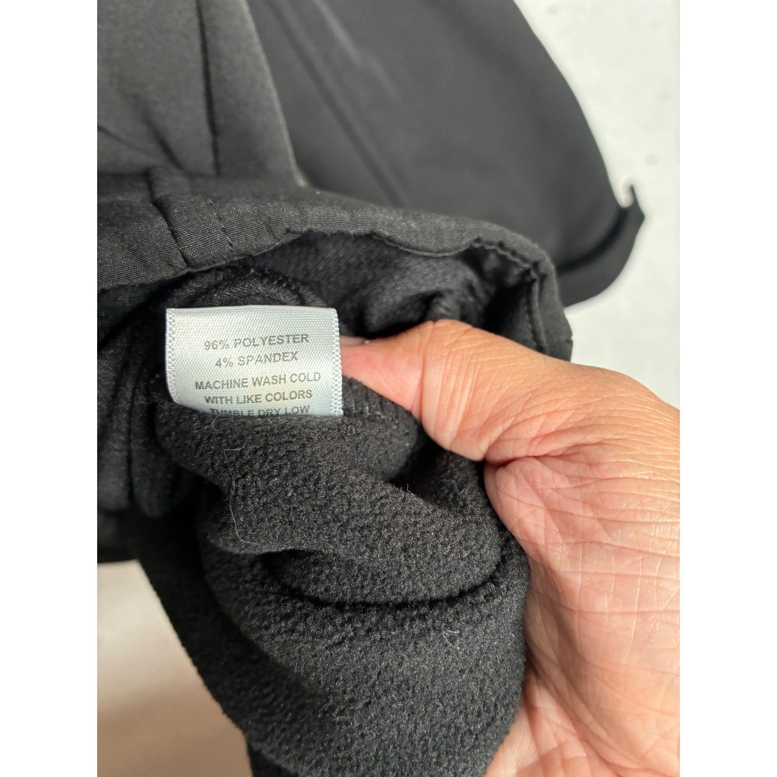Pizza Hut IQ Apparel Softshell Jacket Mens Large Black Full Zip Uniform PH9402