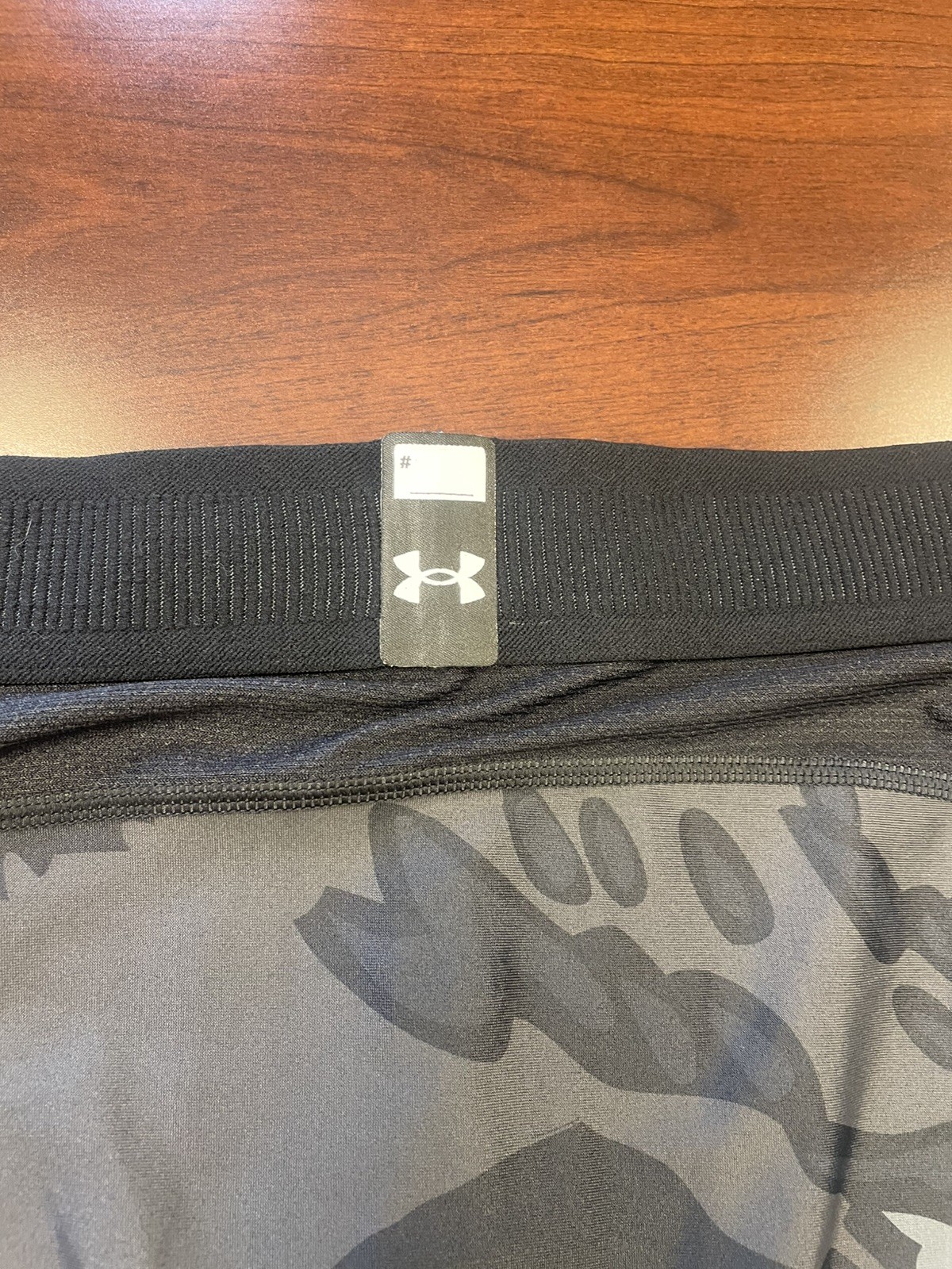 Under Armour HeatGear Men’s Iso Chill Compression Leggings L Black/Gray Camo