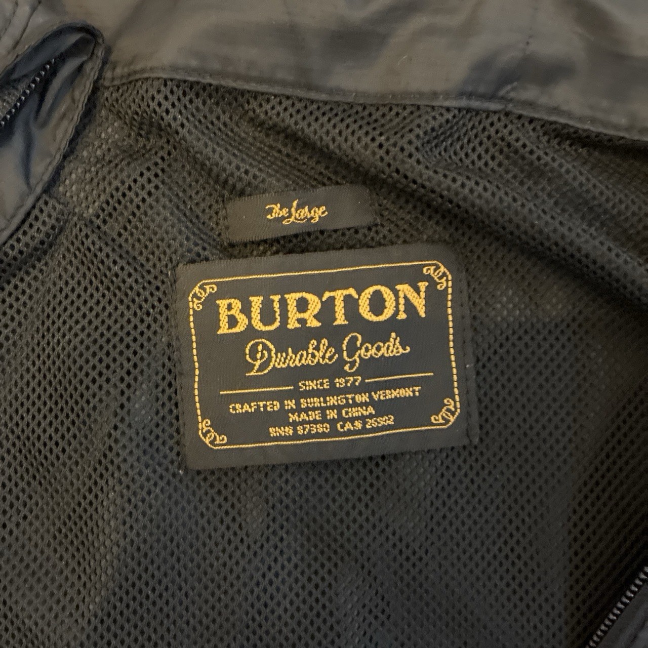 RARE Burton Windbreaker Men’s Large