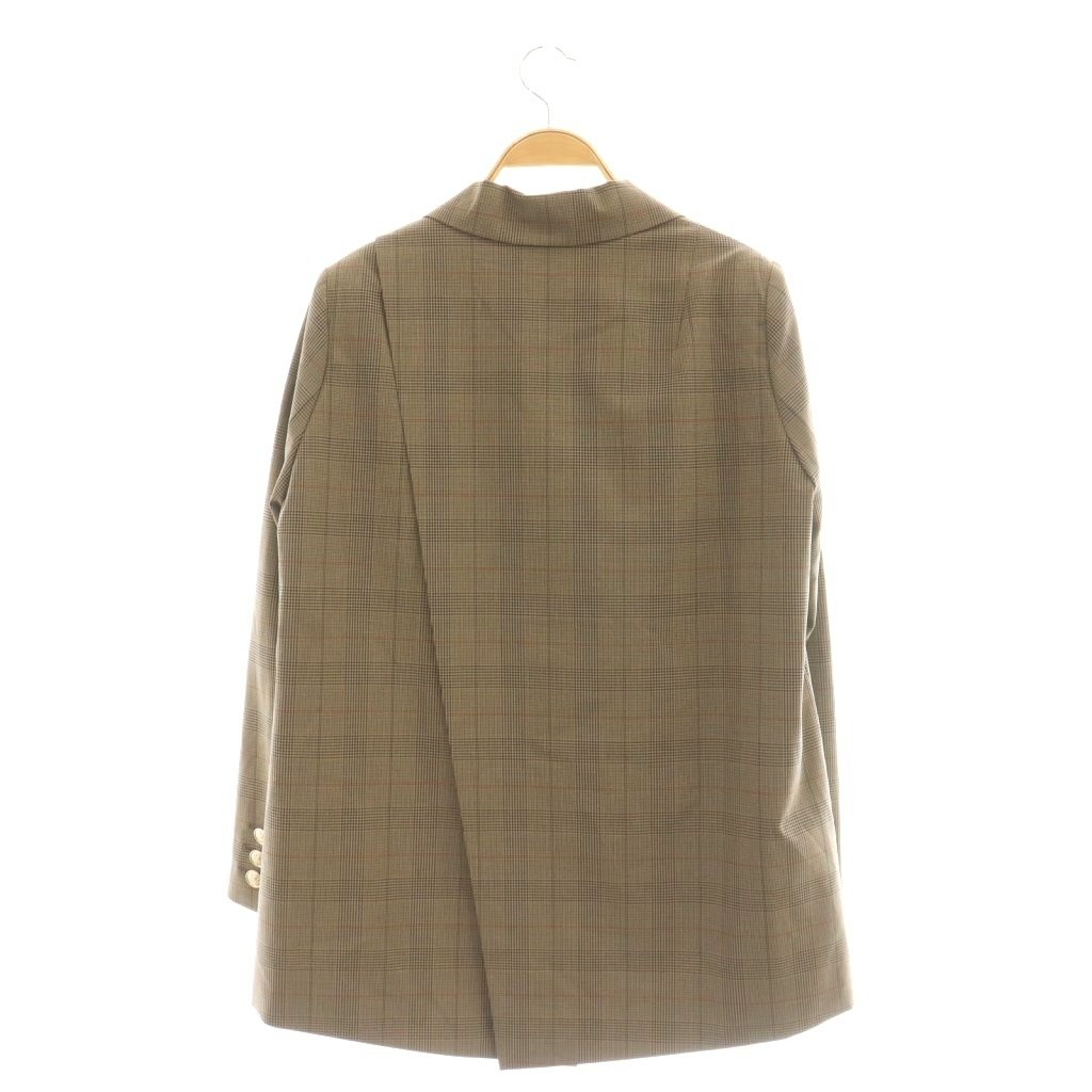 Diagram Grace Continental 25AW Brown Multi Women’s Tailored Jacket, Size 36