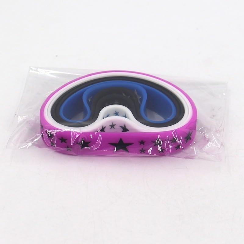 POYAMUSE 6pcs Y2K Star Silicone Bracelets Set – Emo Rubber Wristbands for Men…