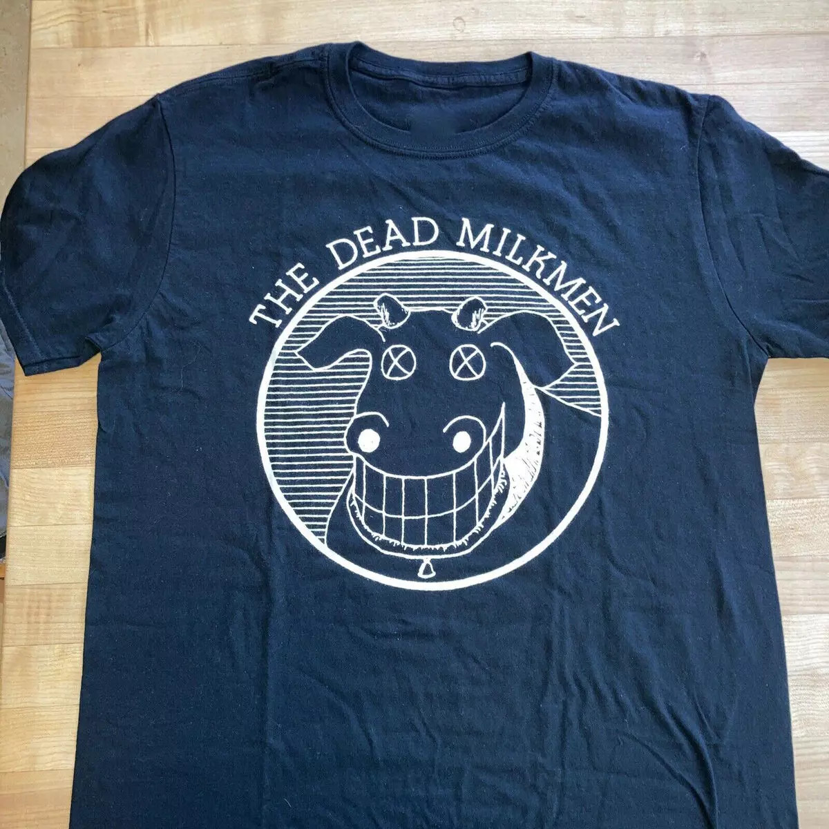 Punk Rock Music The Dead Milkmen Band Basic Logo T Shirt Full Size S-5XL