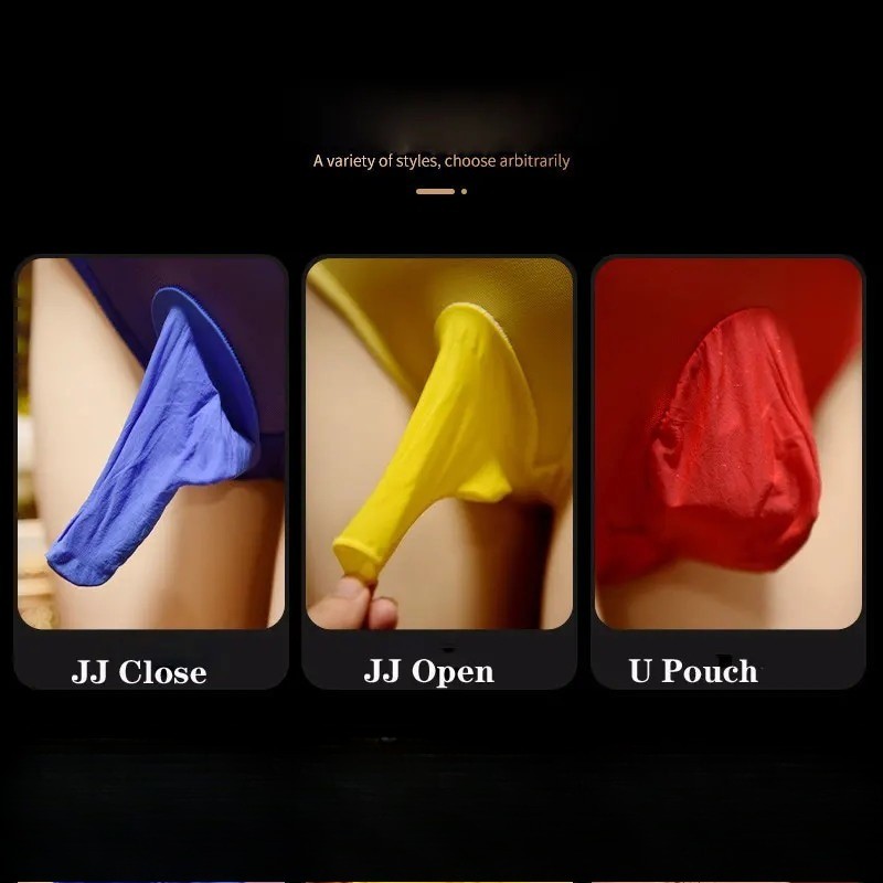 200lbs Plus Size Men Sexy Oil Shiny Pantyhose Sheer Glossy Stockings Tights