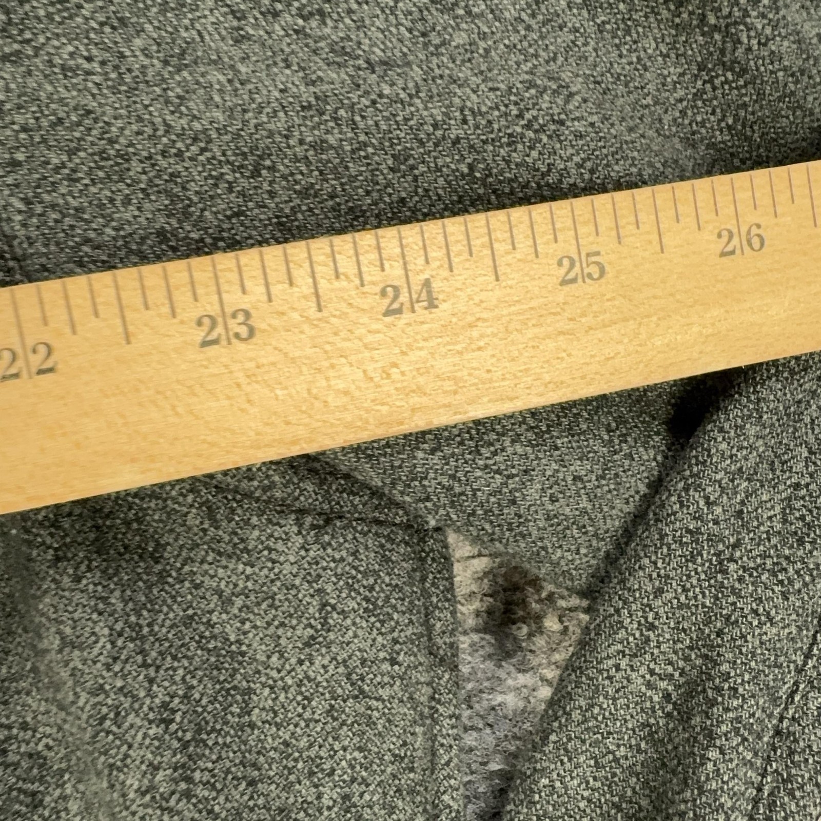 Ridgecut Jacket Mens Large Gray Cotton Lined Snap Front Workwear Outdoor