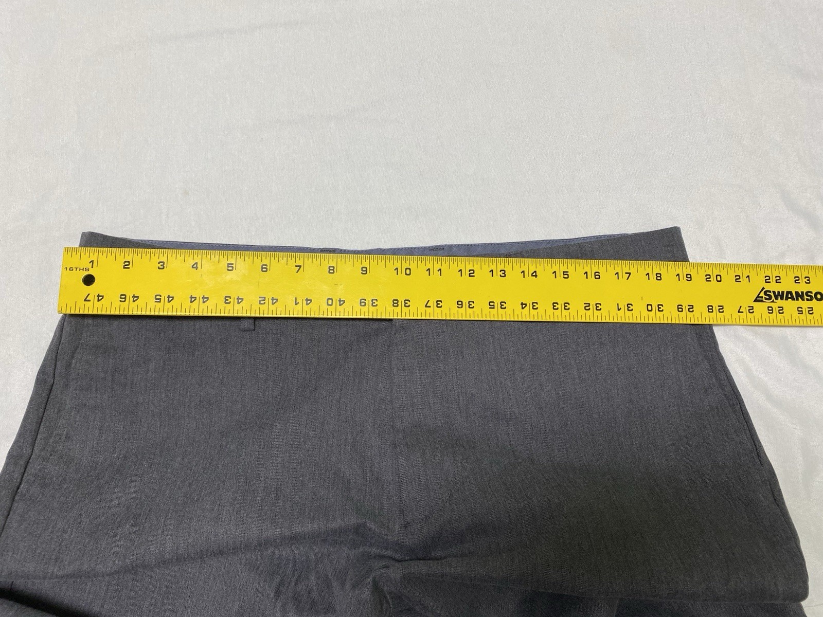 Old Navy Men’s Ultra Slim Built In Flex Dress Slacks Gray Size 38×30 (f)