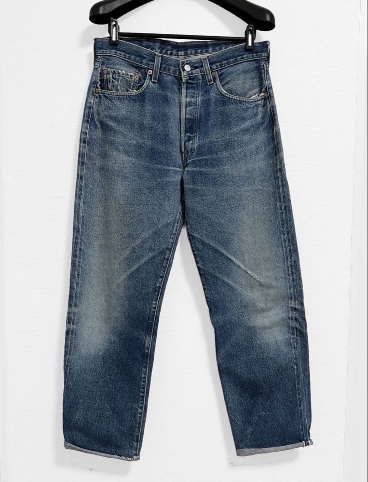 Levi’s 501XX Vintage 1966 Era Big E Selvedge Valencia USA W33 L30 Indigo