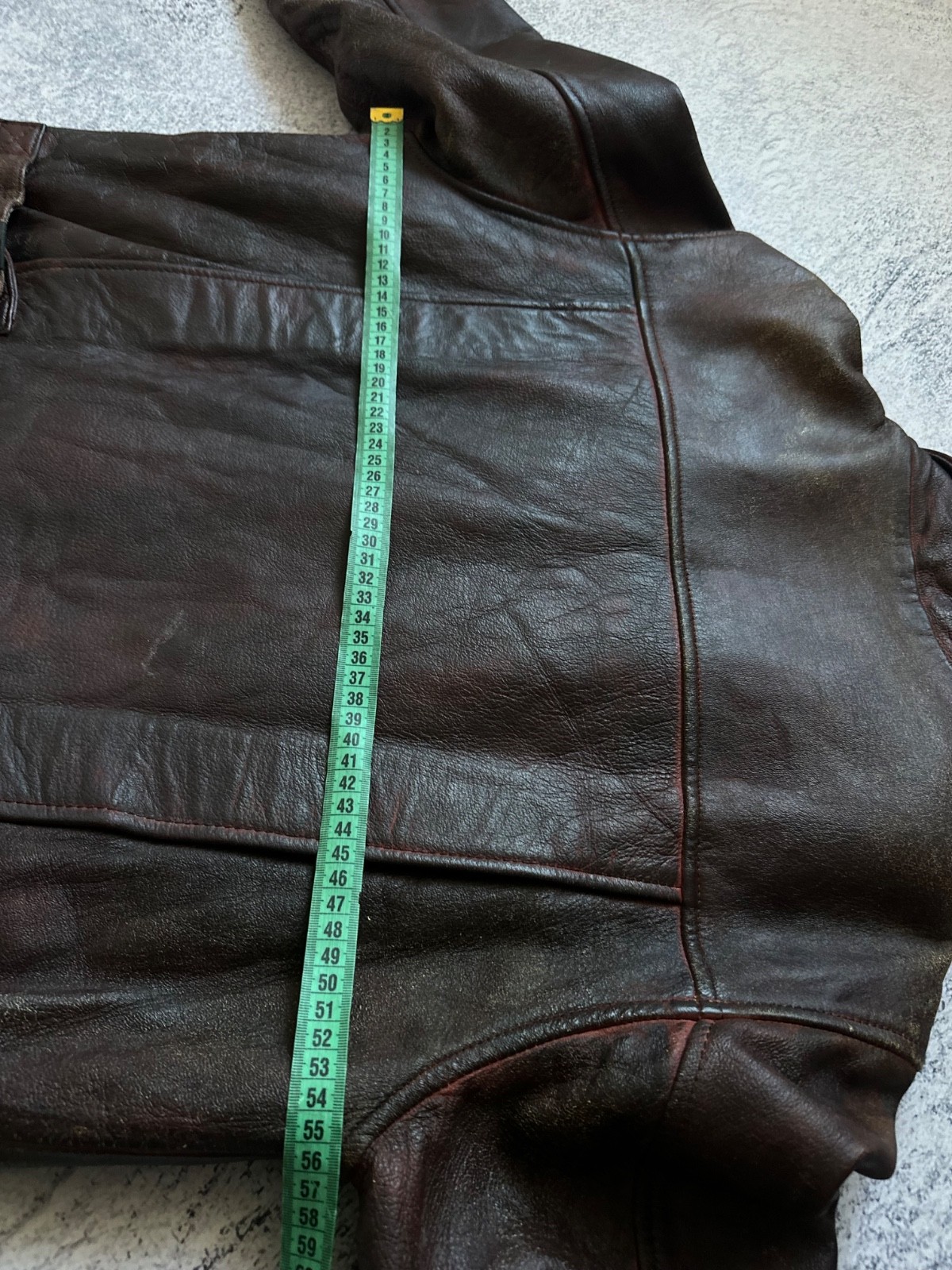 Indiana Jones Distressed Leather Jacket Size L Style The Real Mccoy’s 30-40’s