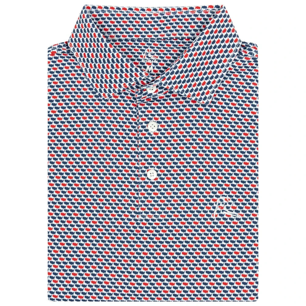 Rhoback the 1776 Men’S Short Sleeve Performance Polo
