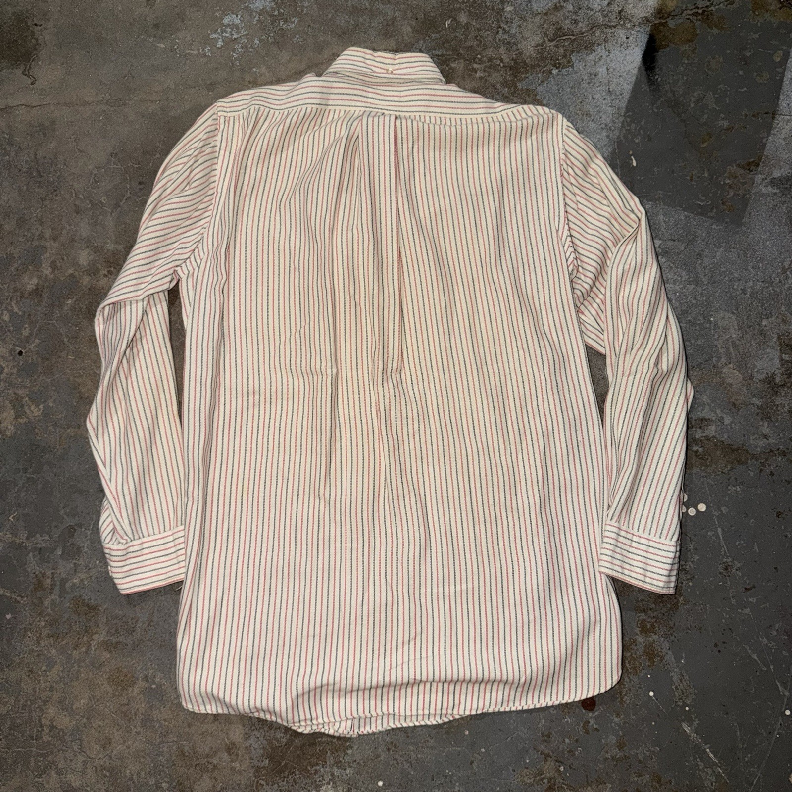 Vintage 1950s University Of Minnesota The College Shop Stripped Button Up Shirt