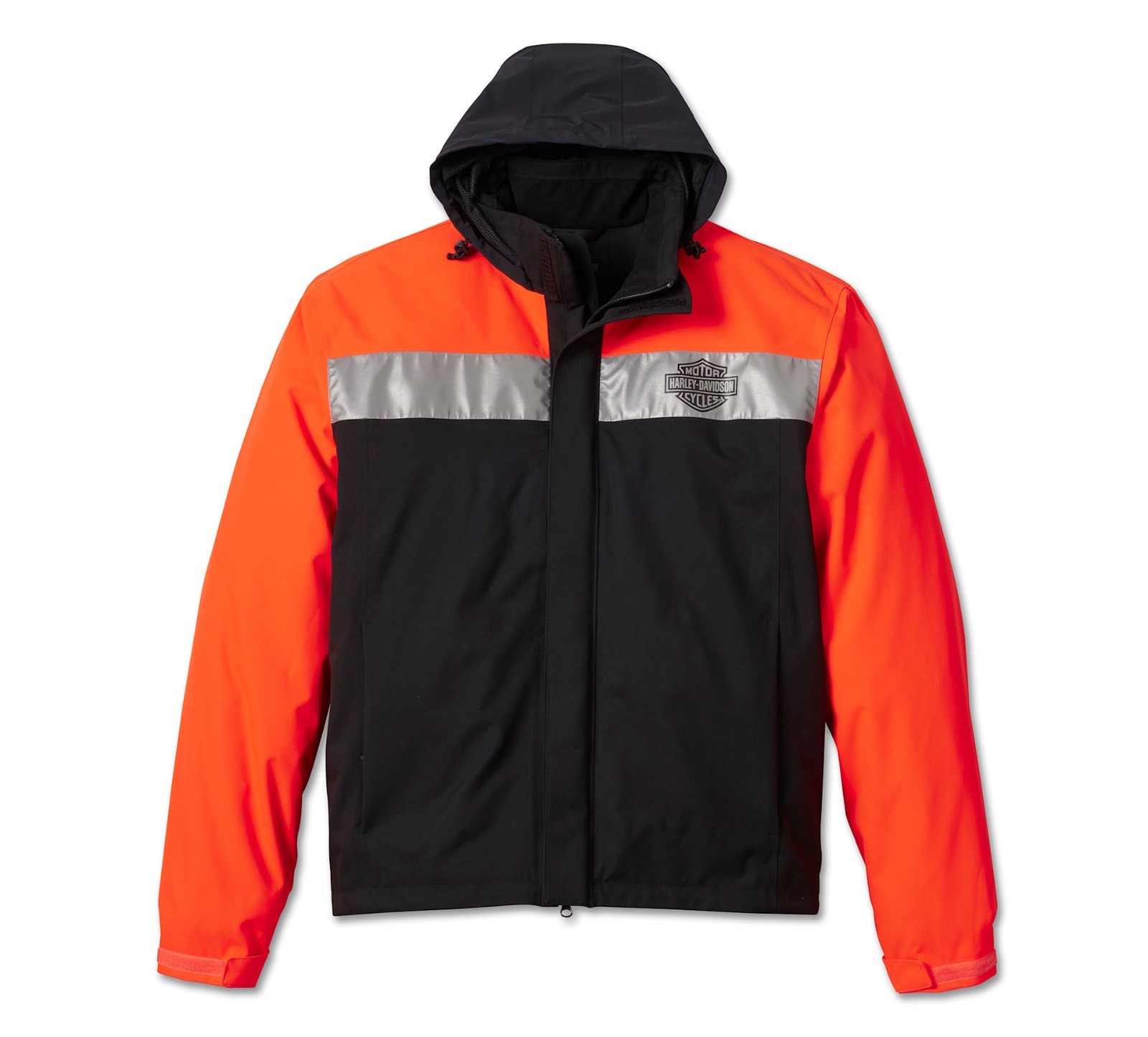 HARLEY DAVIDSON Full Speed 2 Waterproof Rain Jacket Mens 2XL Riding Gear
