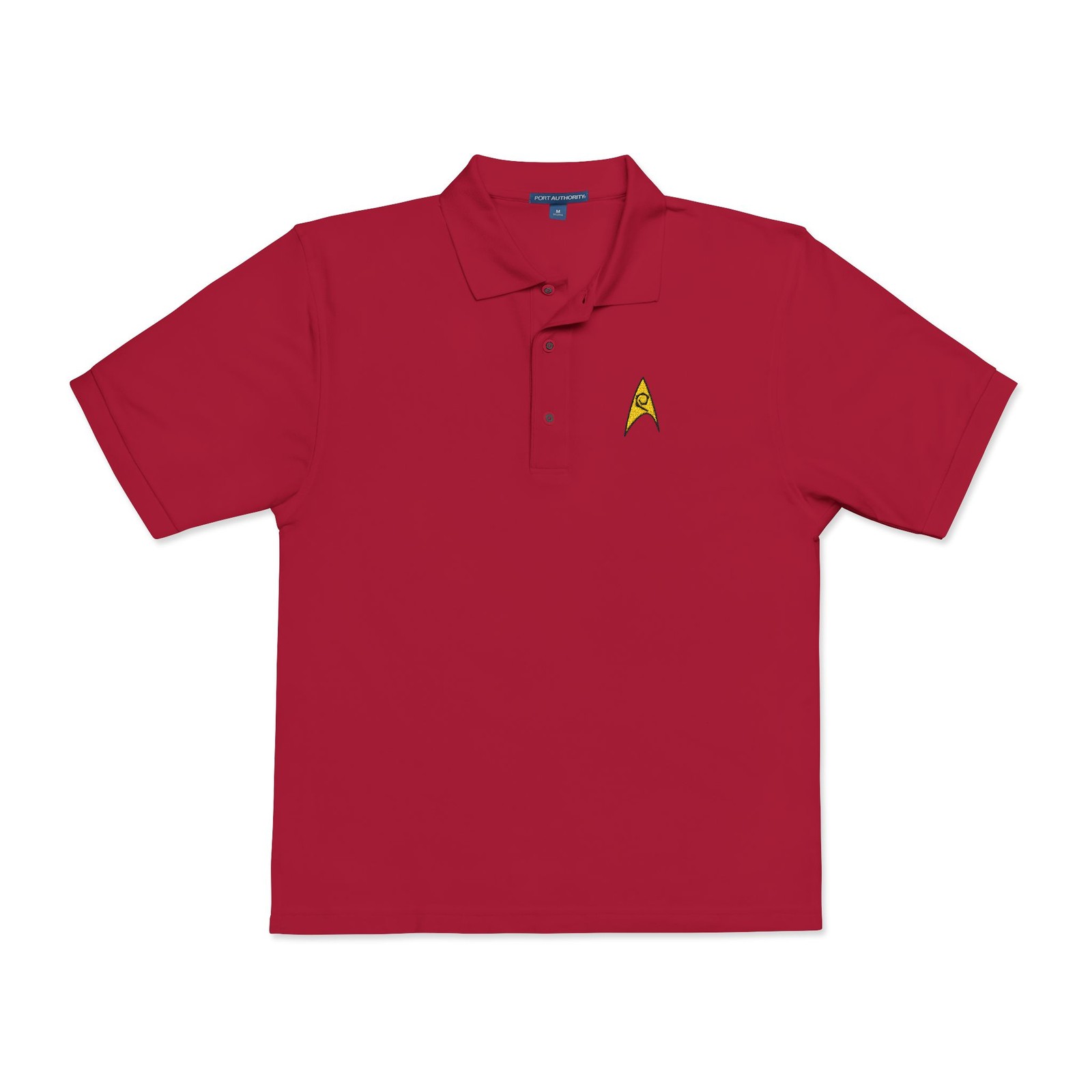 Star Trek The Original Series Red Uniform Delta Polo