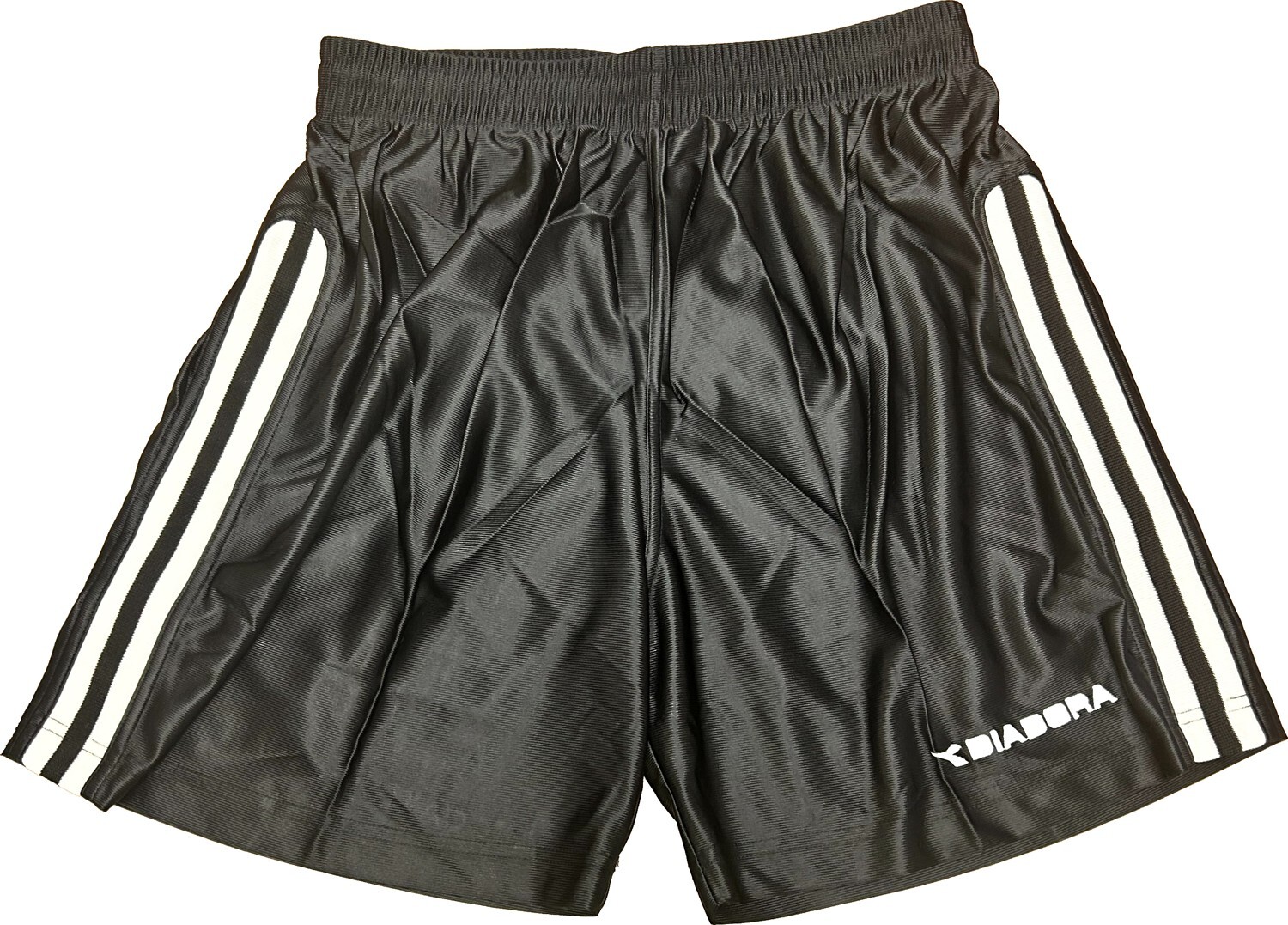 Diadora Men’s Sorrento Black Soccer Shorts ( Small, Medium) New with Tags