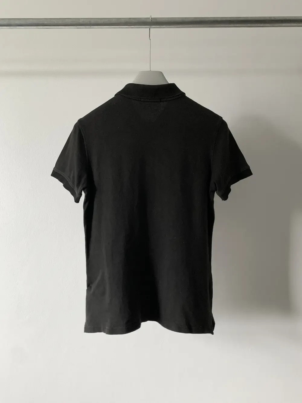 RARE! Faded Polo Ralph Lauren Black Polo Beaded Big Pony