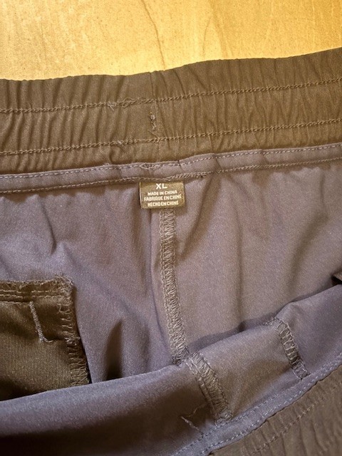 Kenneth Cole Active Men’s XL Navy Slim Fit Jogger Pants NWT Water Repellent