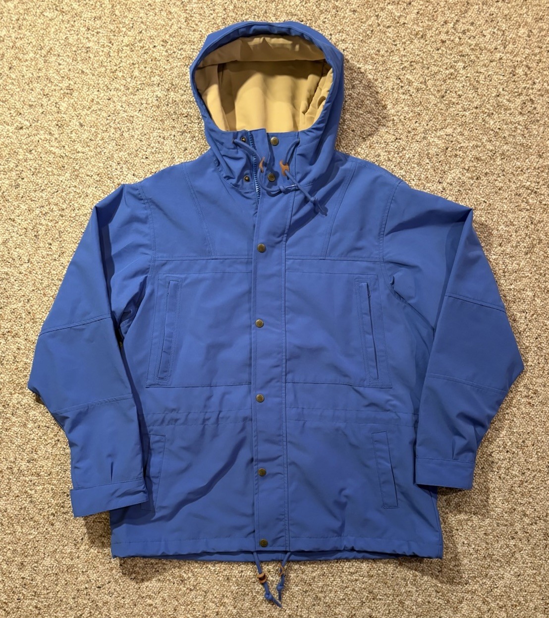 Men’s Alpine Design Adventure 1962 Sport Parka Jacket Blue. Size L