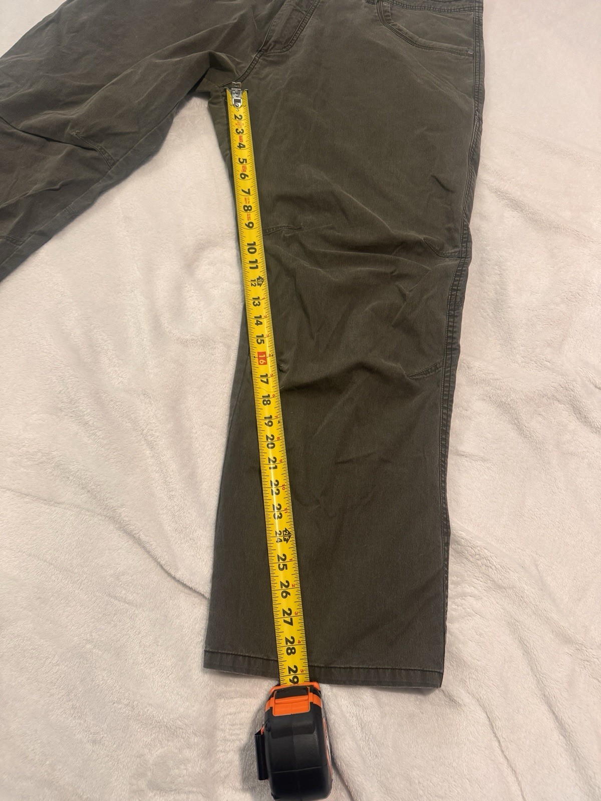 Kühl Revolvr Mens Pants In beige/taupe color Vintage patina dye model 42×30.