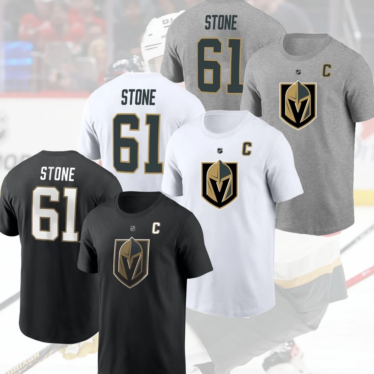 HOT! Mark #61 Stone Marner Vegas Golden Team 2026 Name and Number Gift For Fan