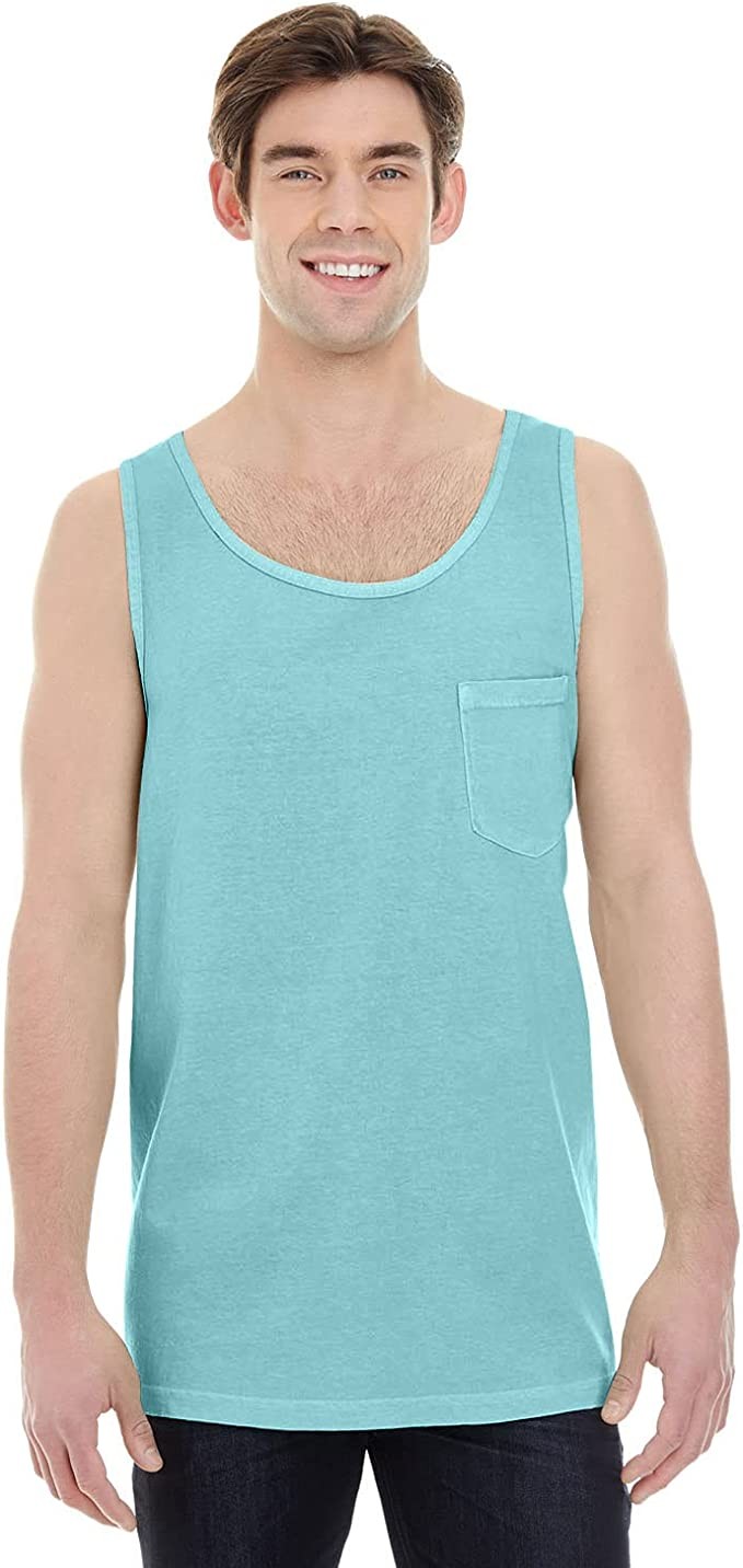 Comfort Colors 9330 Men’s Pocket Tank Top