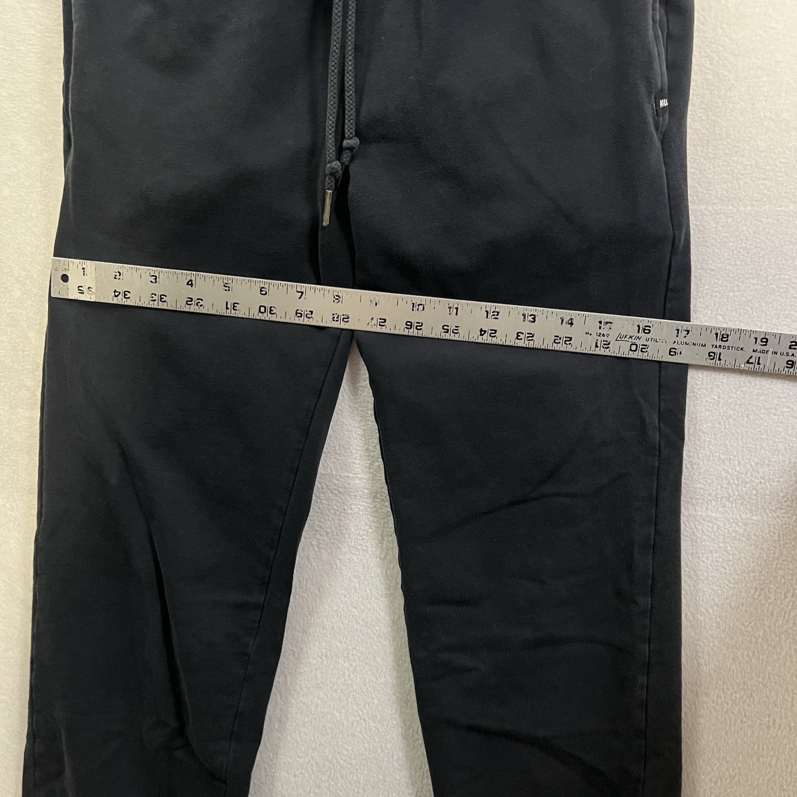 MeUndies Jogger Pants Adult Medium Black Stretch Pull On Casual Lounge Wear