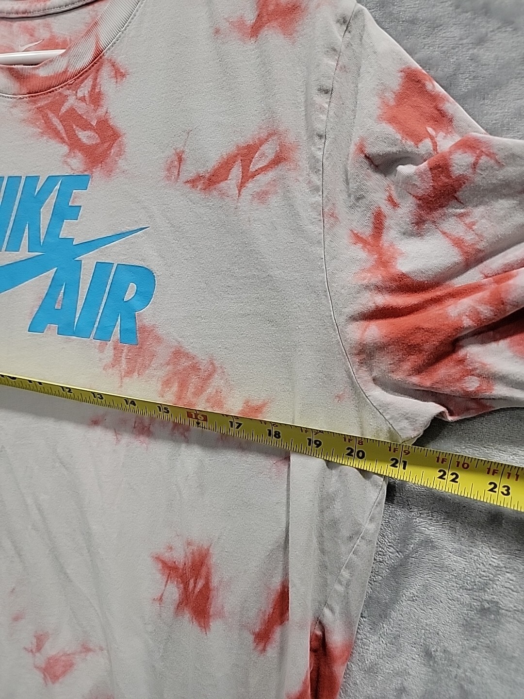 Nike Air T Shirt Tie-Dye ‘The Nike Tee’ Mens Size Large w/ Swoosh Logo
