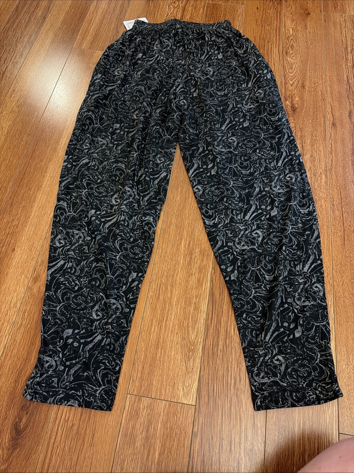 VTG CraZEE WEAR Pants Baggy Parachute MC Hammer 90s Workout Muscle USA Small New