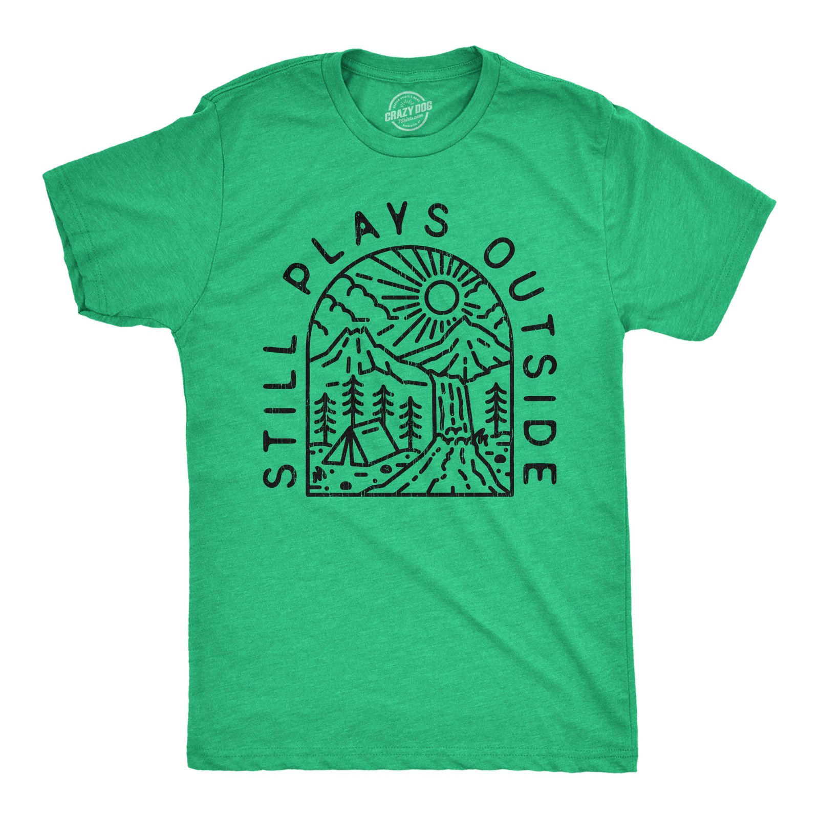 Mens Funny T Shirts Still Plays Outside Sarcastic Nature Graphic Novelty Tee for
