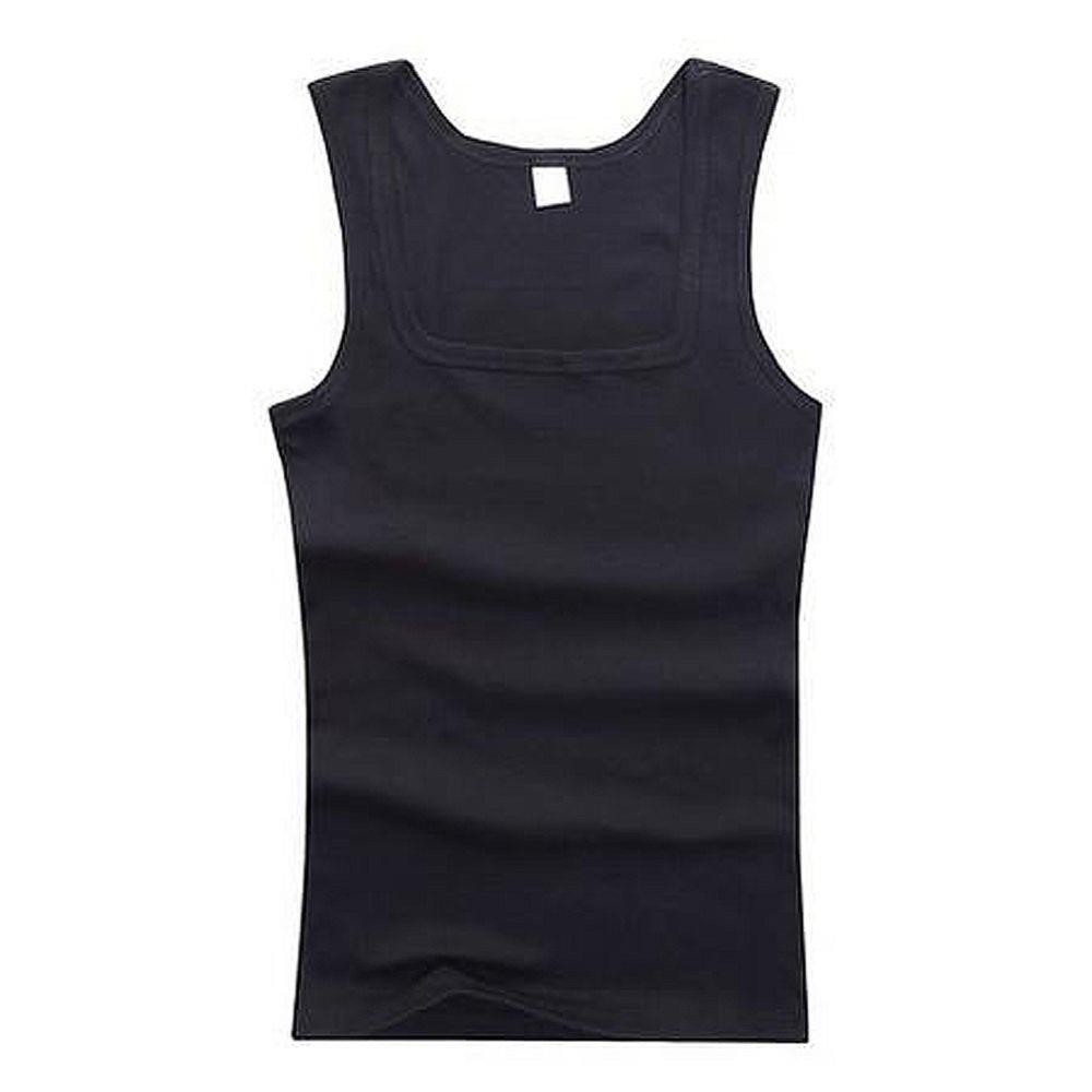 Men’s Tank Top A-Shirt Wife Beater Undershirts Size S-4XL