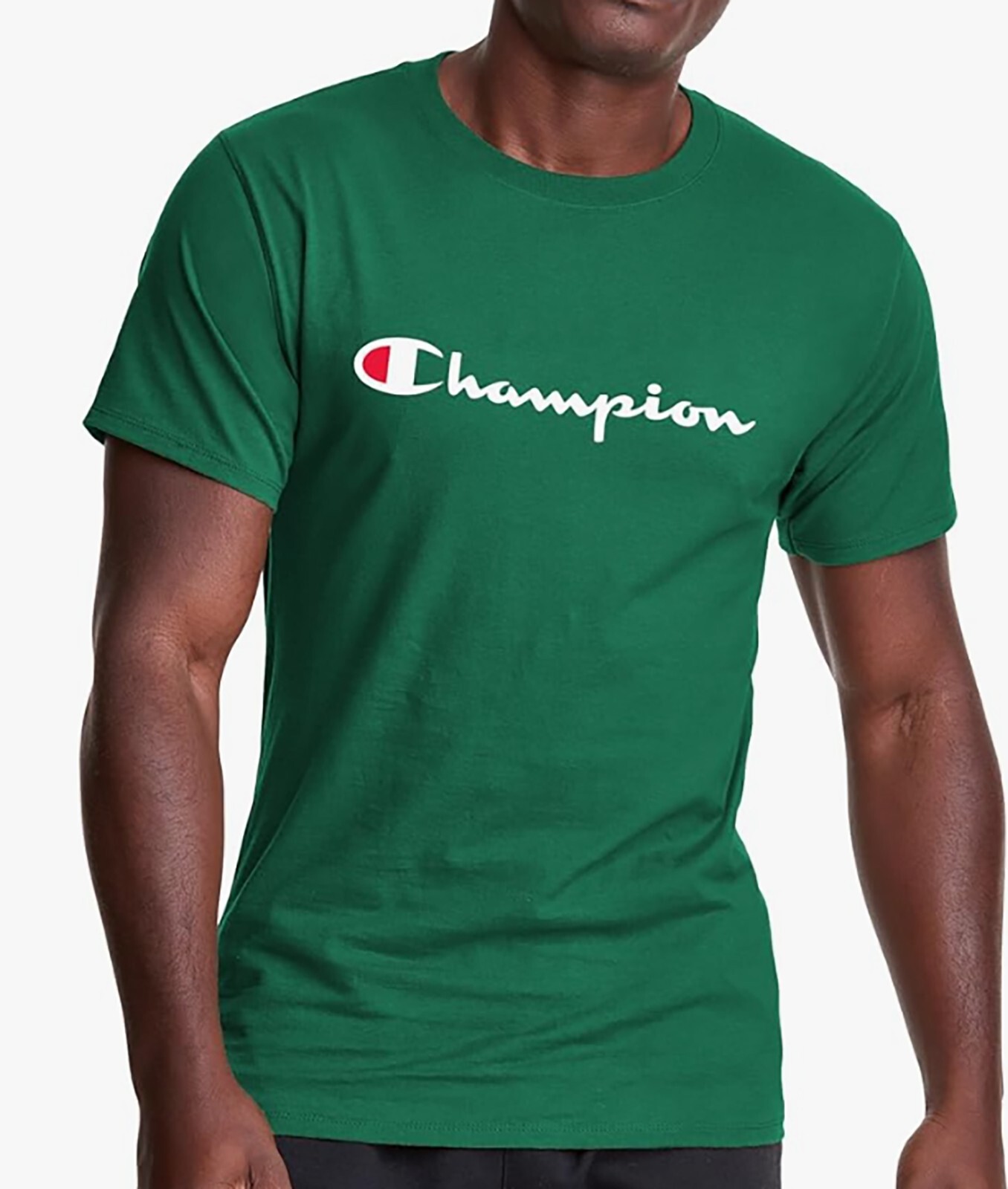 Champion Men’s T-shirt, Cotton Midweight Men’s Crewneck Tee, T-shirt for Men, Sc