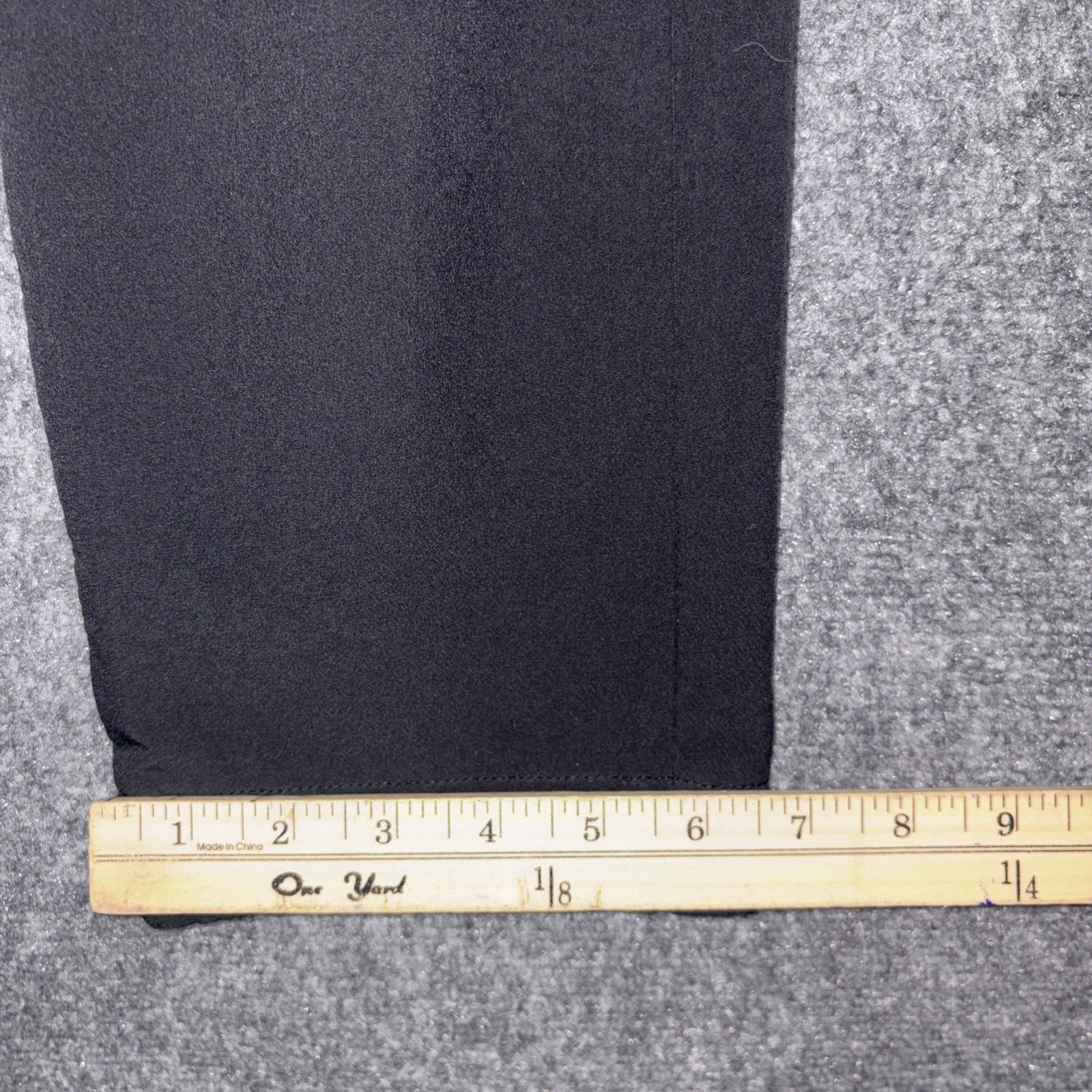 UNQLO Pants Mens Size S Black Jogger Drawstring Zip Elastic Waist Casual