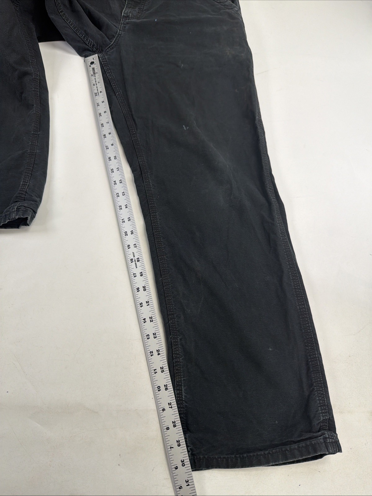 Carhartt Carpenter Work Pants Size 34 X 32 Black