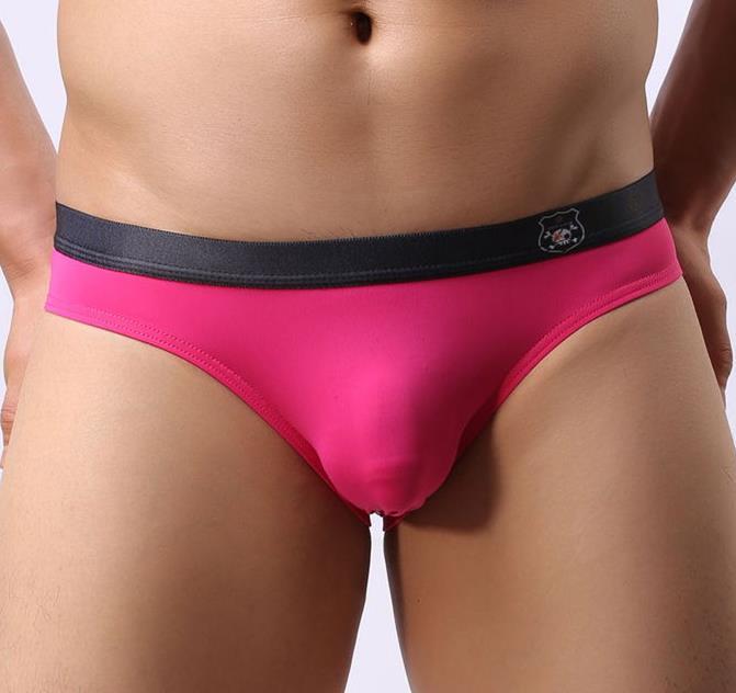 new man Sexy Underwear Briefs Brave Person Nylon swimwear Bikini M L XL 13 color