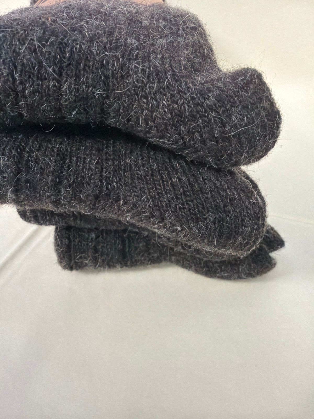 4 pairs alpaca wool thermal warm winter socks for women & men