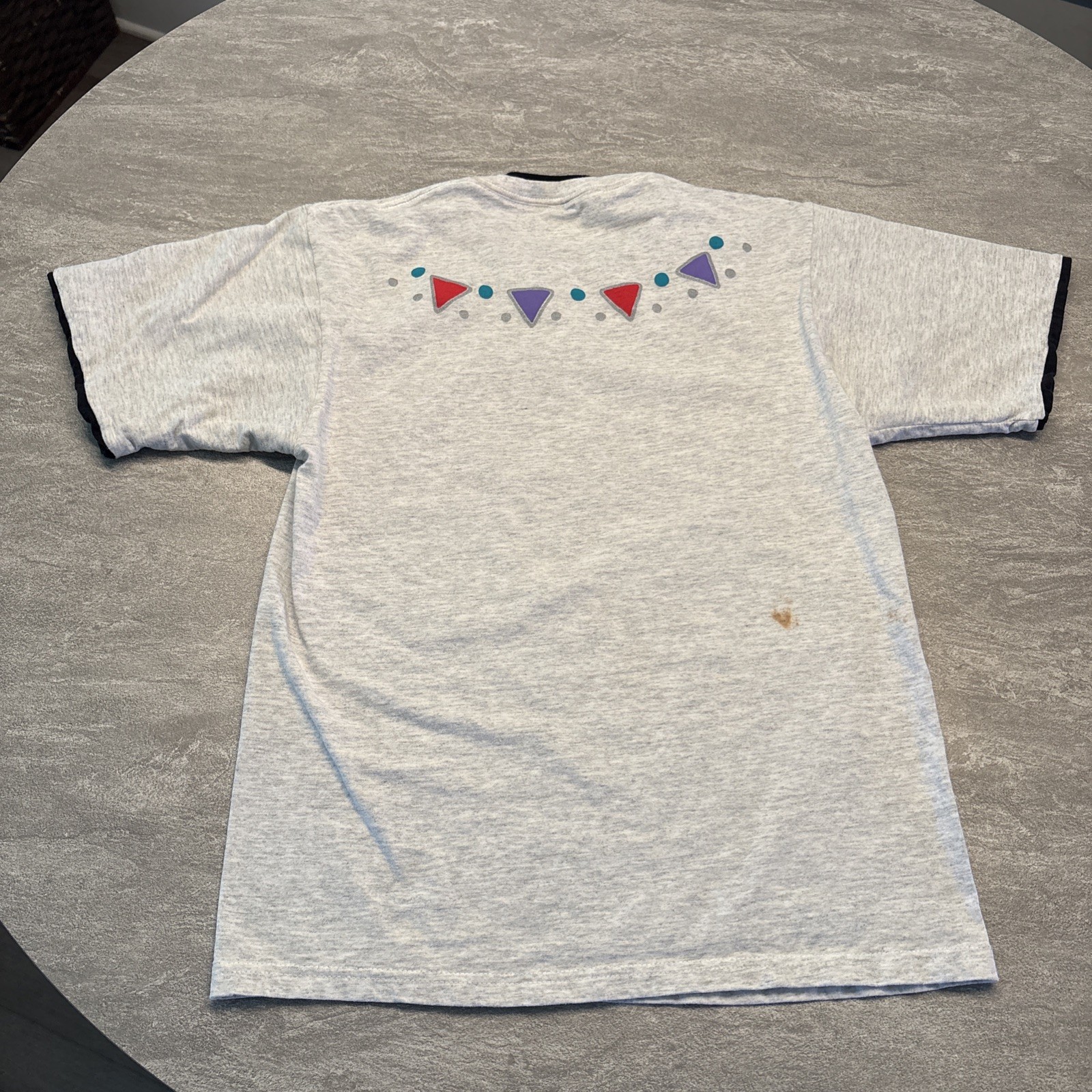 Vintage 90s Thunderbird Tribal Graphic T-Shirt Mens Native Aztec USA Medium