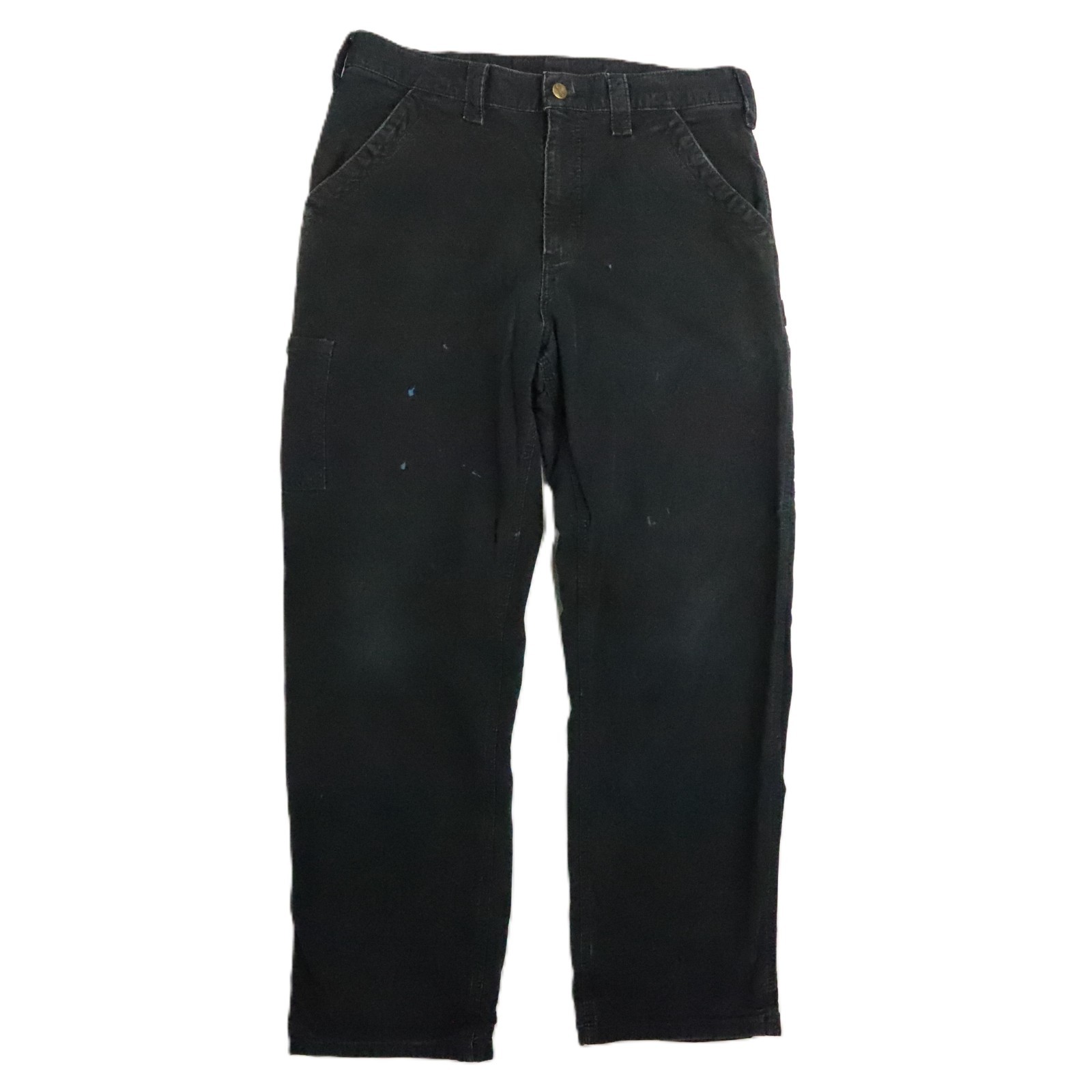 Carhartt Carpenter Work Pants Size 34 X 32 Black