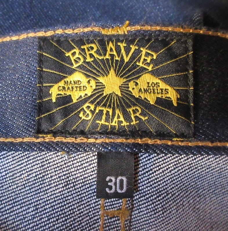 Brave Star Jeans 30 Mens 17oz Extra Rigid Japanese Selvage Denim NWT
