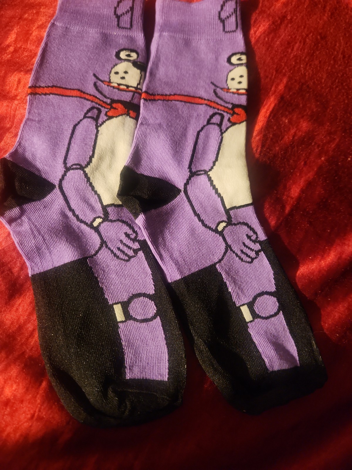 90s Nickelodeon Character Socks 1 Pair Crew Socks One Size Fits All