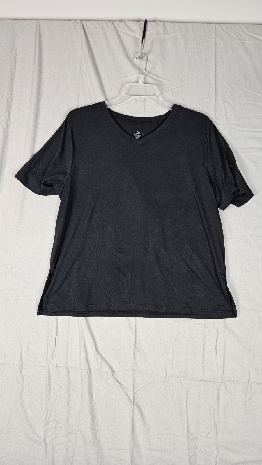 Amazon Unbranded Men’s Black Short-Sleeve V-Neck T-Shirts 3 New In Bags Shirts