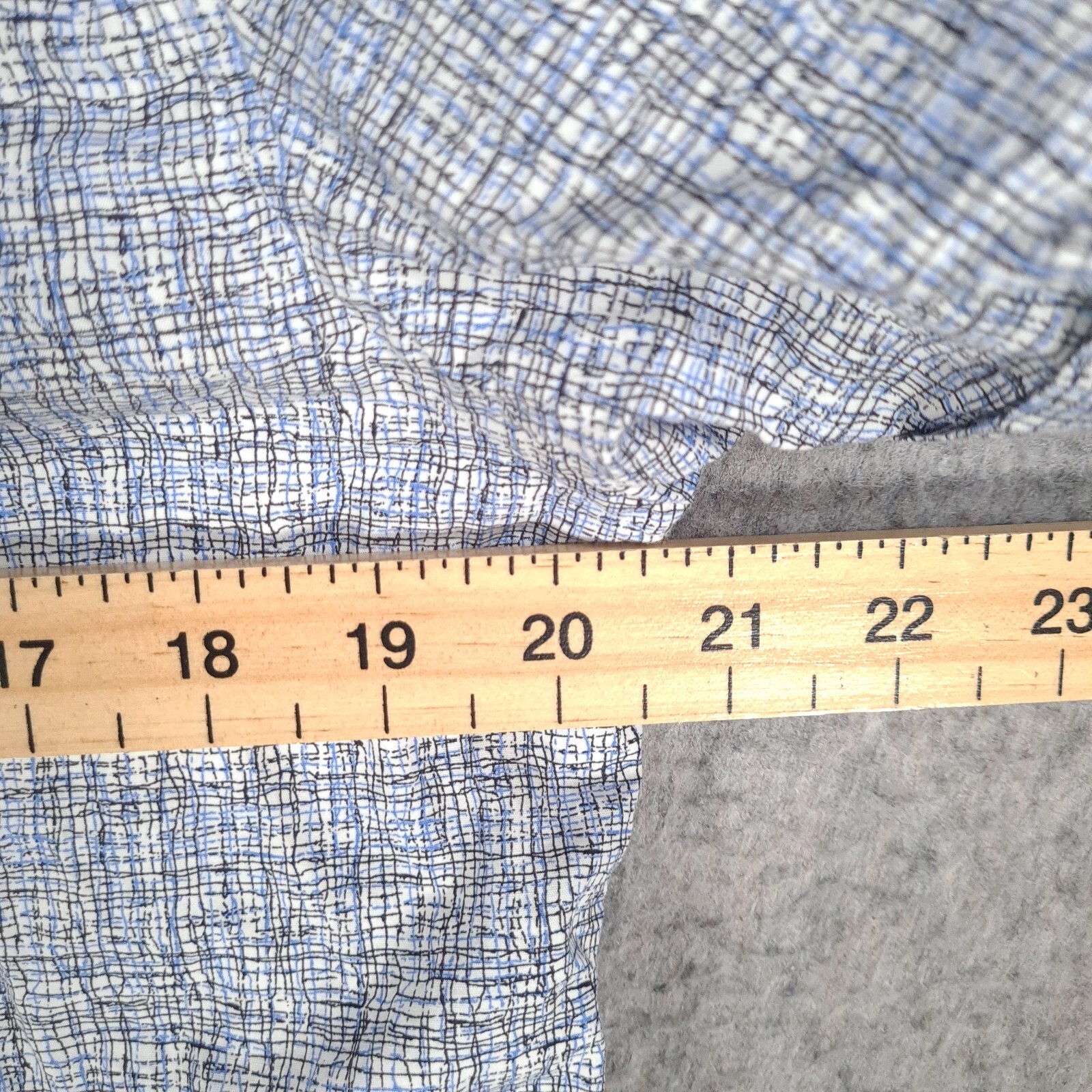 Calvin Klein Shirt Mens Medium Blue White Black Smart Casual Preppy USA Top