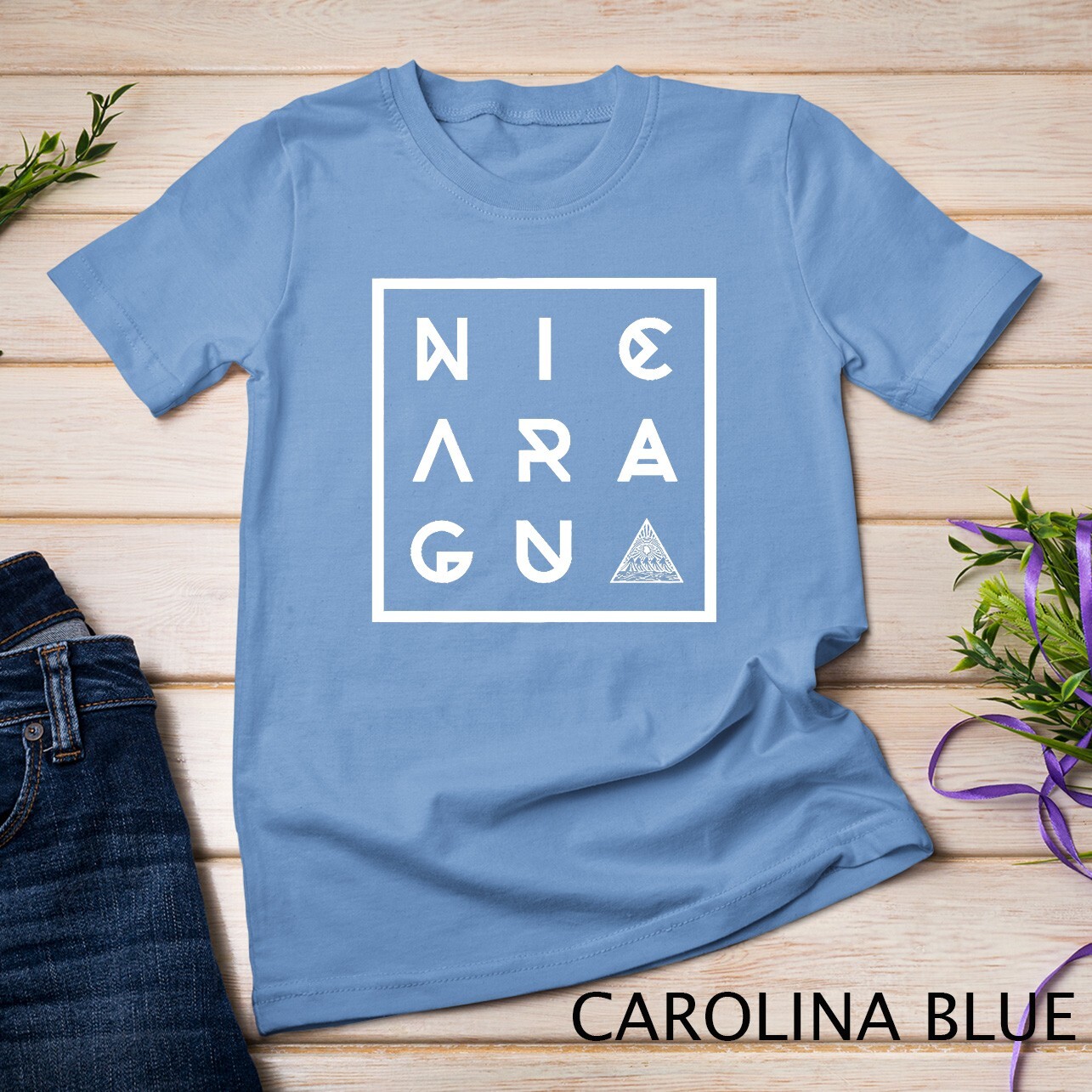 Geometric Nicaragua Premium T-Shirt Unisex T-shirt