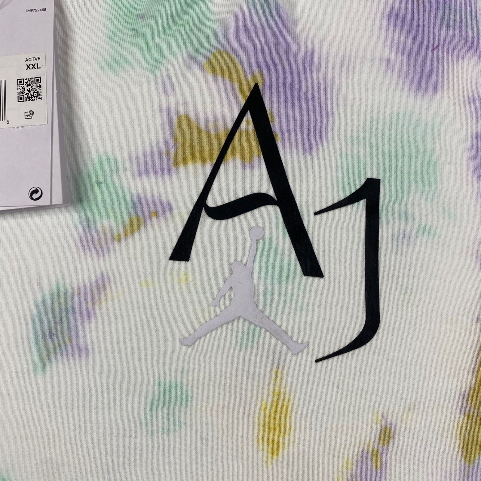 Nike Air Jordan Sport DNA Tie Dye Hooded Sweatshirt Men’s XXL DM1410-530 NWT