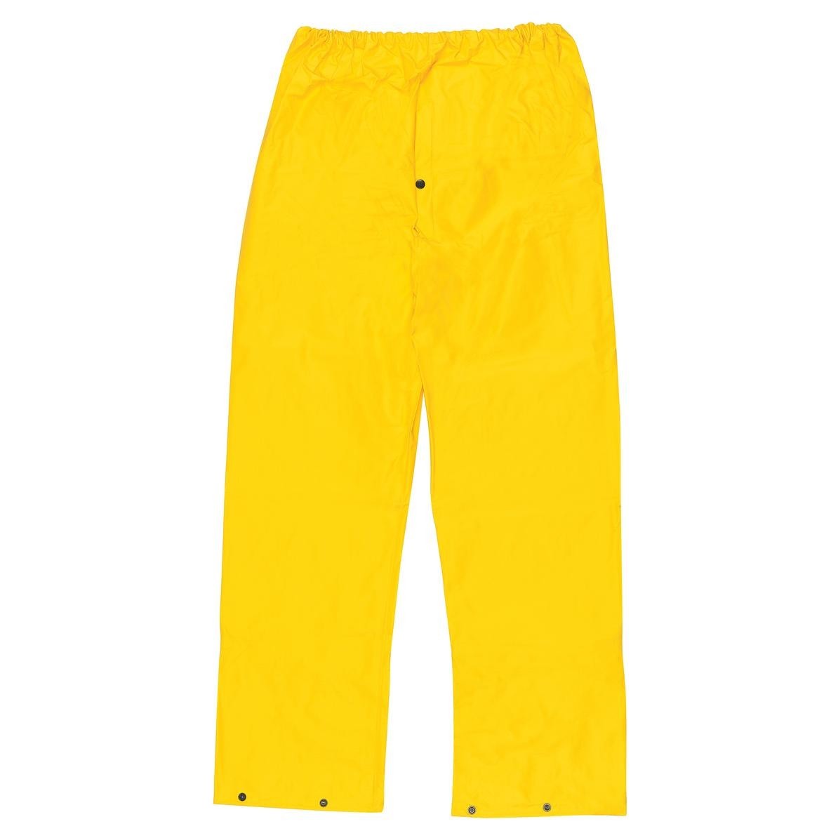 Lightweight PVC Waterproof Rain Pants Only Construction Fishing Hiking Rainwear