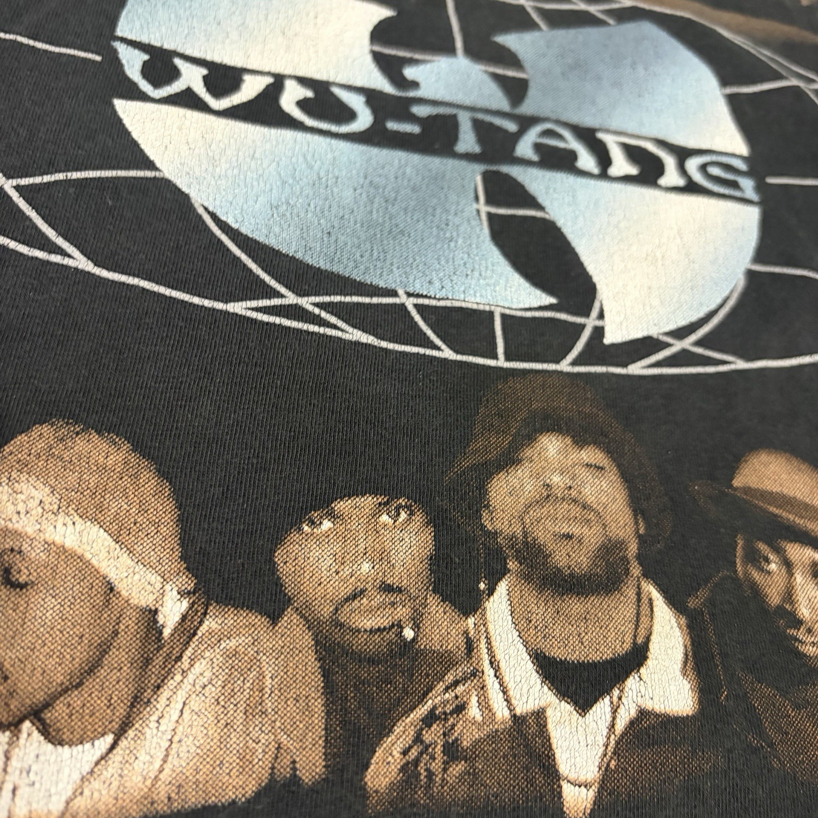 Wu-Tang Clan Forever Vintage 90s Tshirt With Backprint