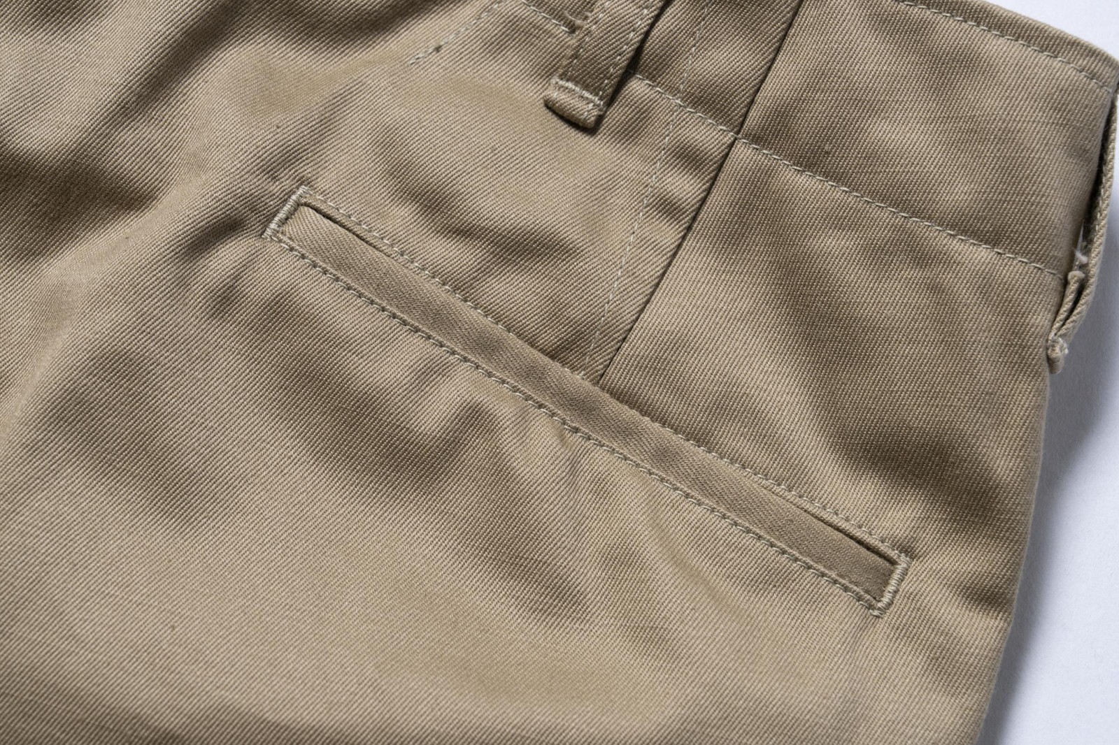 THE REAL McCOY’S TROUSERS COTTON LONG PANTS 1945 KHAKI MP26018 Japan NEW