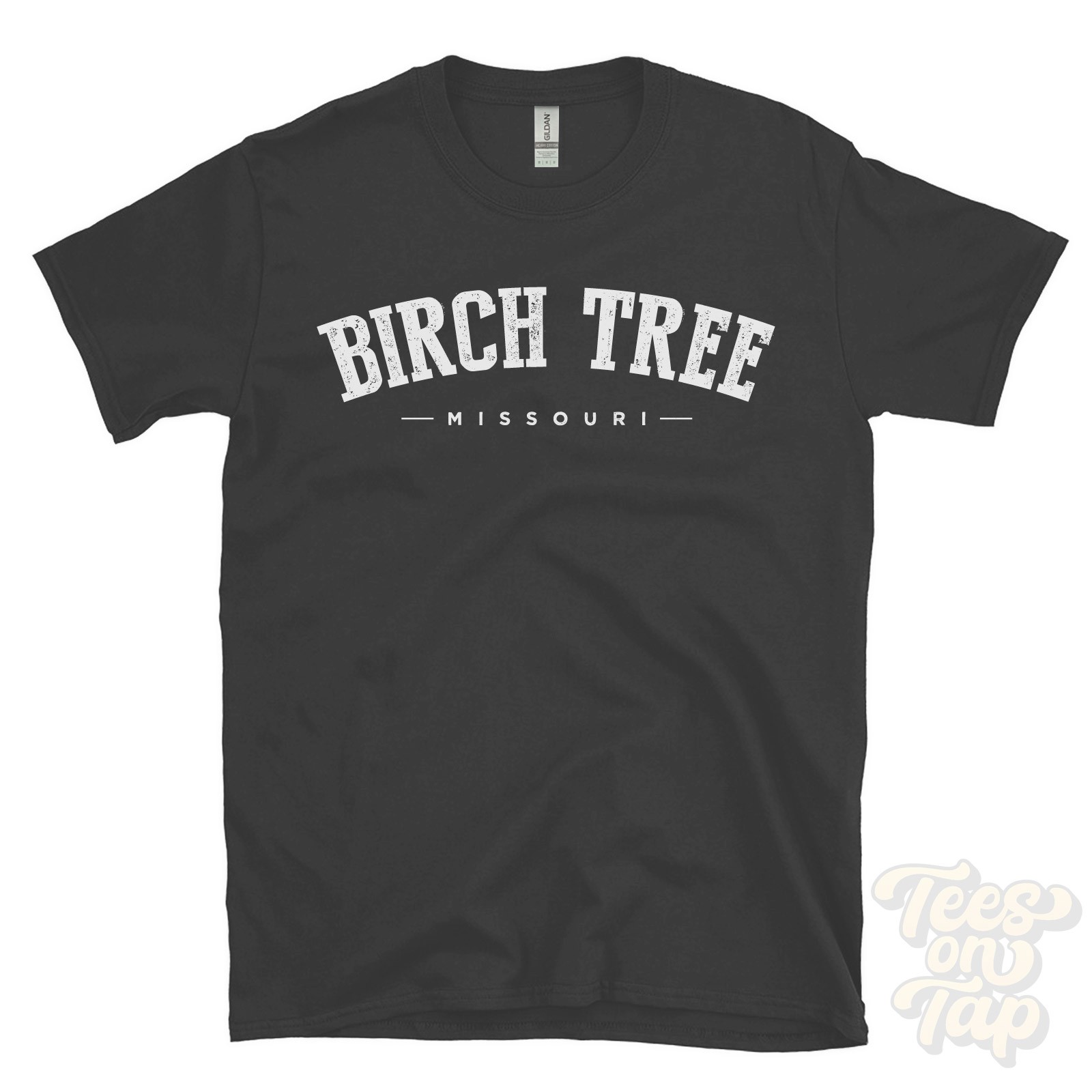 BIRCH TREE MISSOURI T-SHIRT Winona Shannon USA retro varsity style hometown gift