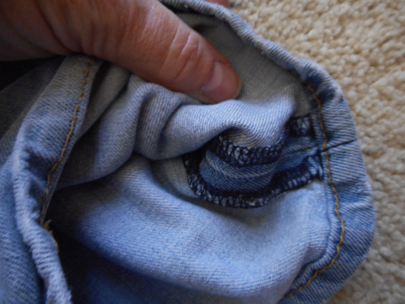 Faded Worn Levis 32×32 Mens Grunge WPL 423 Straight Leg :Unknown Model act.32×31