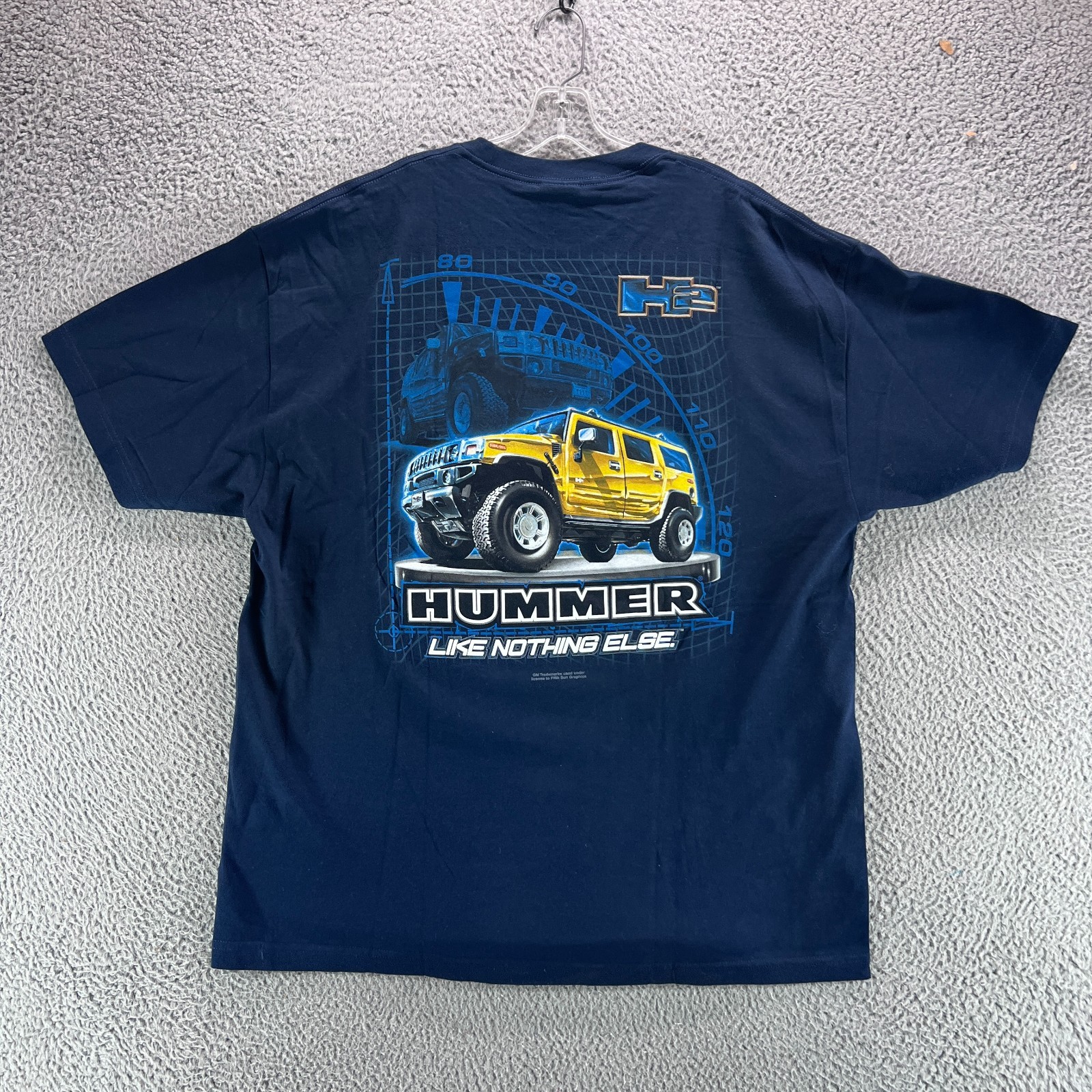 Vintage Hummer H2 Shirt Mens 2XL Y2K Streetwear 90s Retro Hippie Rap HipHop *