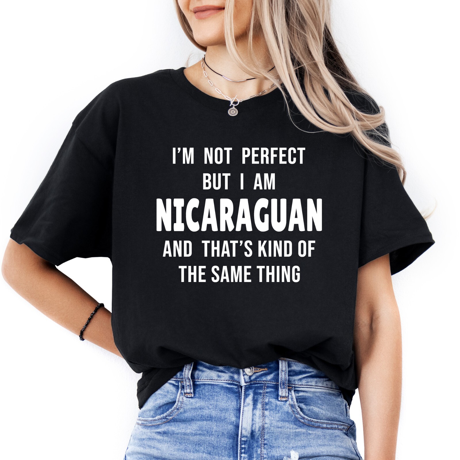 Nicaraguan T-shirt Nicaragua Person Gifts Funny Shirt Men & Women