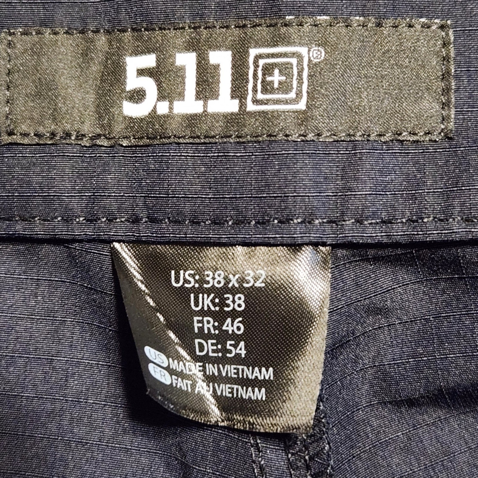 5.11 Tactical Urban Pant Mens 38×32 Dark Navy Blue Fast-Tac Ripstop 74461ABR